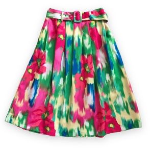 Jealous Tomato Watercolor Skirt Size S
